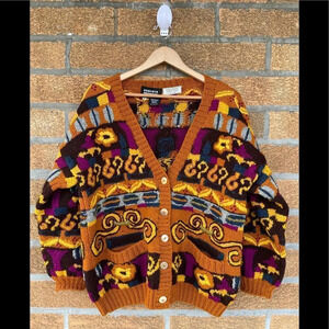 Vintage Roberta Freymann Handknitted Sweater small